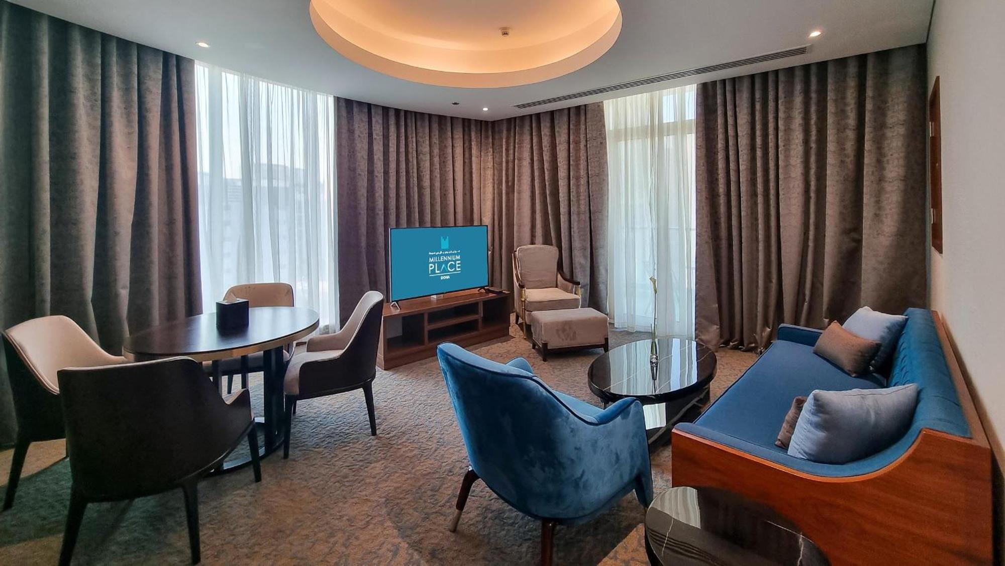 Millennium Place Doha Dış mekan fotoğraf A suite at the hotel
